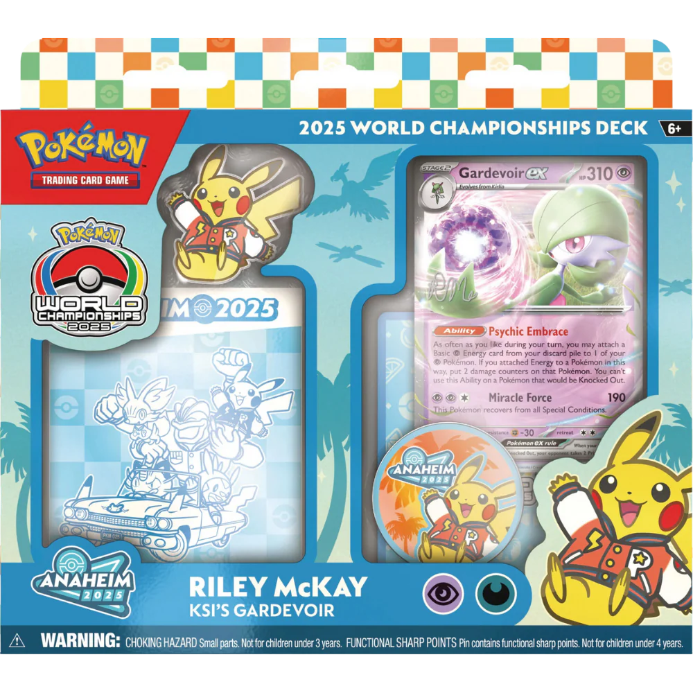 Pokemon TCG: World Championship Decks 2025 Trading Cards Pokemon Company