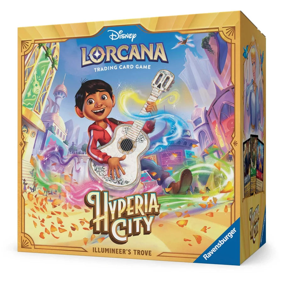 Disney Lorcana TCG - Hyperia City Illumineer's Trove Set Trading Cards Ravensburger