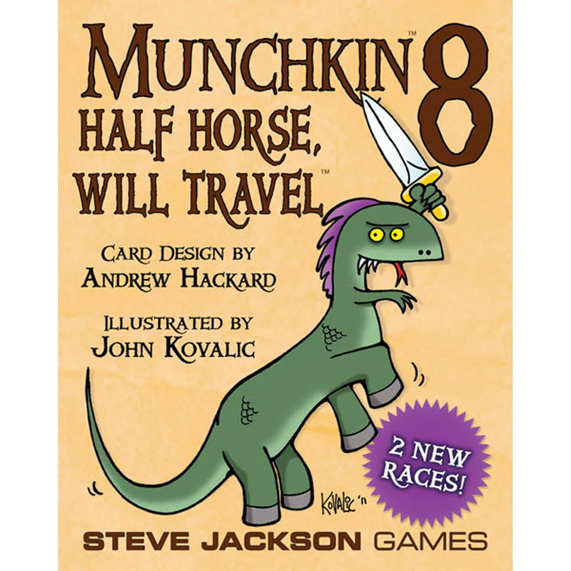 Munchkin 8: Half Horse Will Travel Card Game Steve Jackson Games