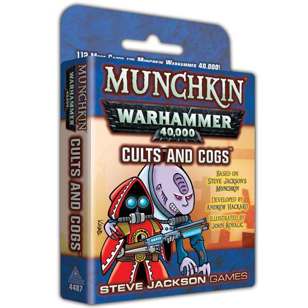 Munchkin Warhammer 40000: Cults and Cogs Expansion Card Game Steve Jackson Games