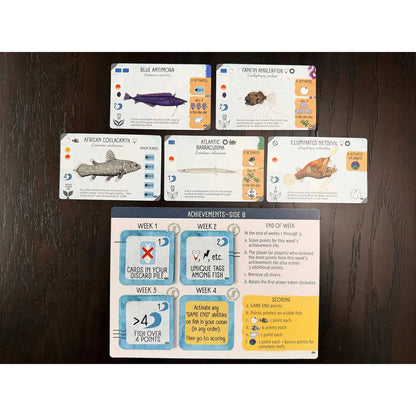 Finspan: Sharks & Reefs Expansion Board Game Stonemaier Games