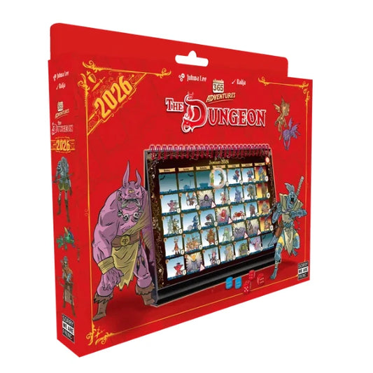 365 Adventures: The Dungeon - 2026 Calendar Gifts Sorry We Are French