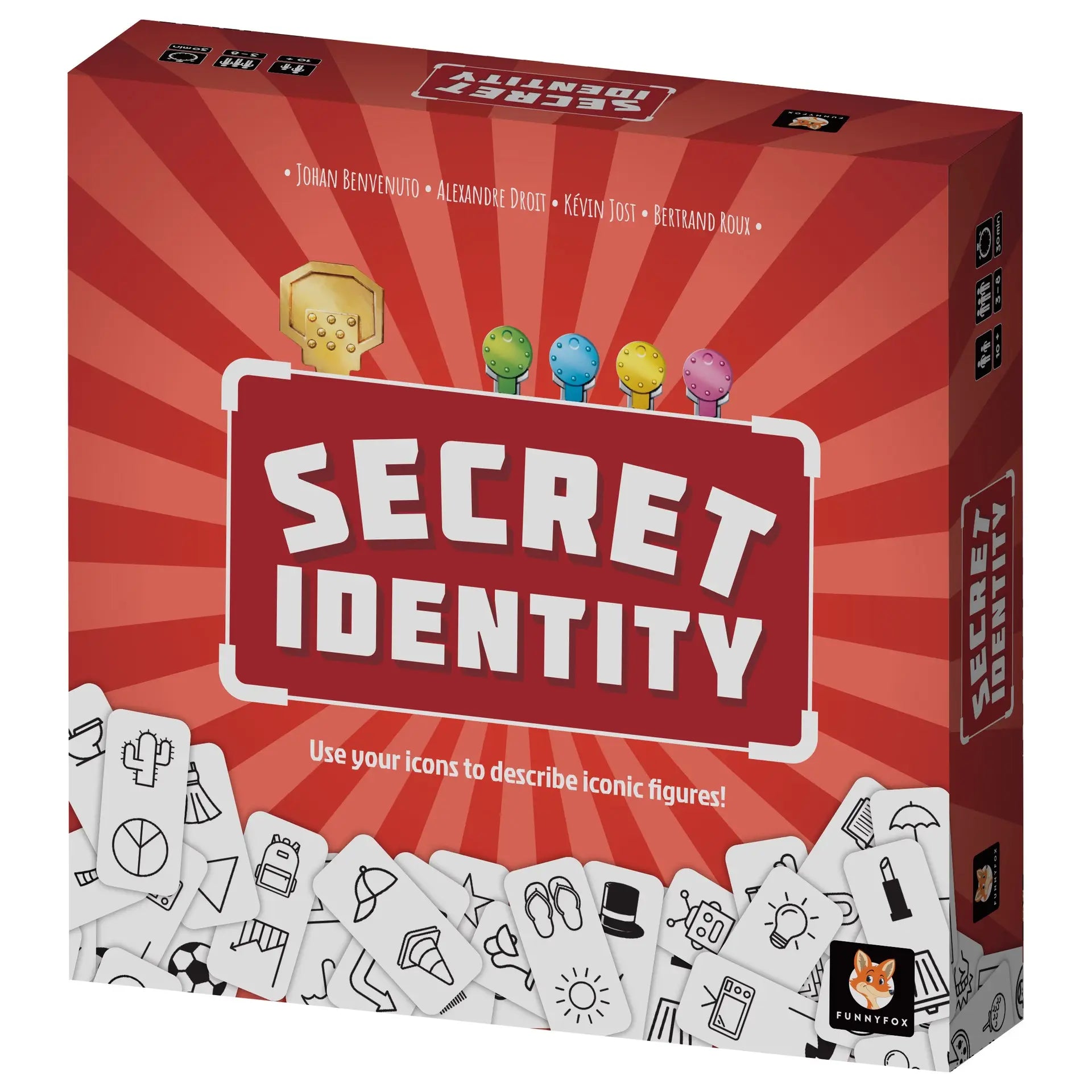 Secret Identity Board Game Funnyfox