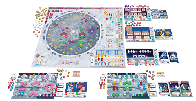 Shackleton Base: A Journey to the Moon Board Game Sorry We Are French