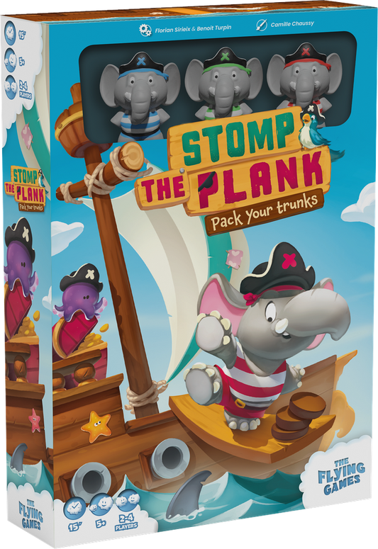 Stomp the Plank Kids Board Game The Flying Games