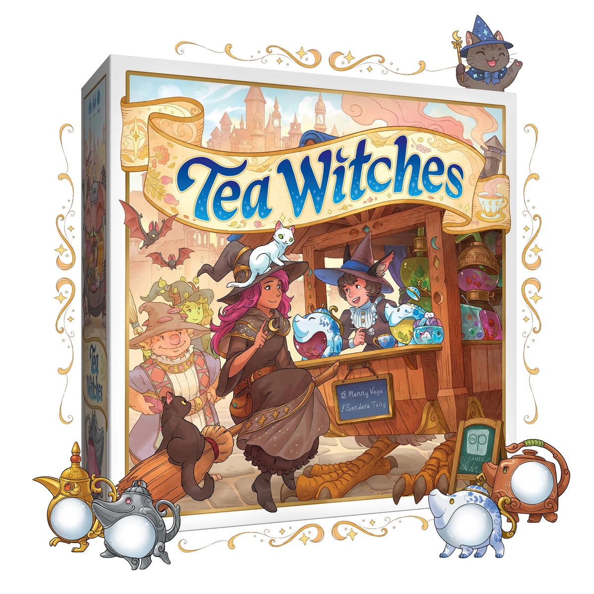 Tea Witches Board Game The Op