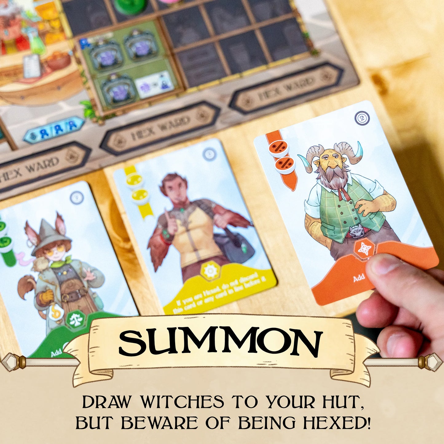 Tea Witches Board Game The Op