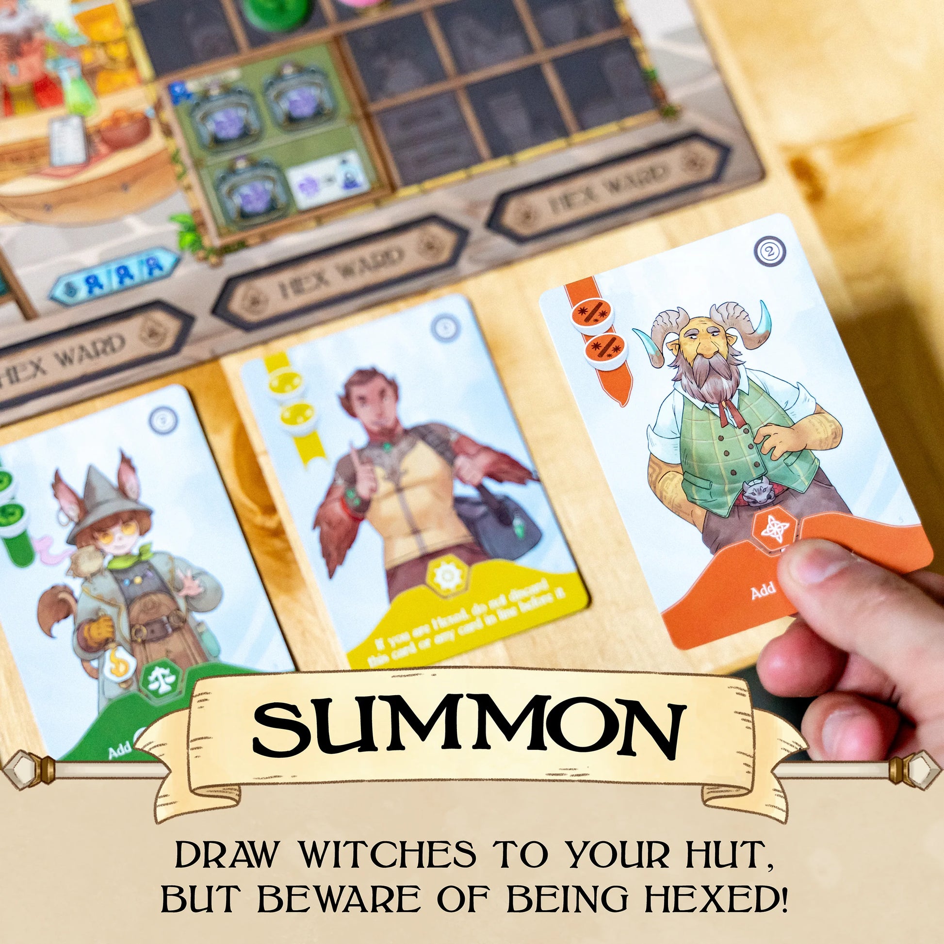 Tea Witches Board Game The Op