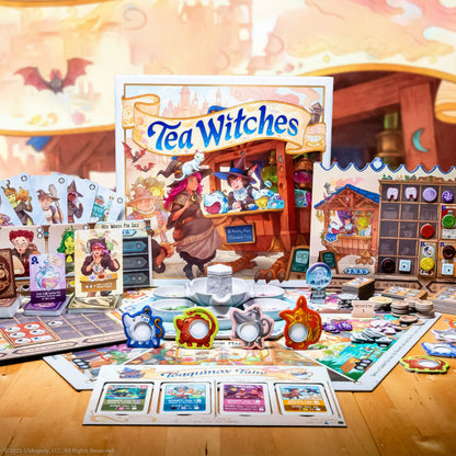 Tea Witches Board Game The Op