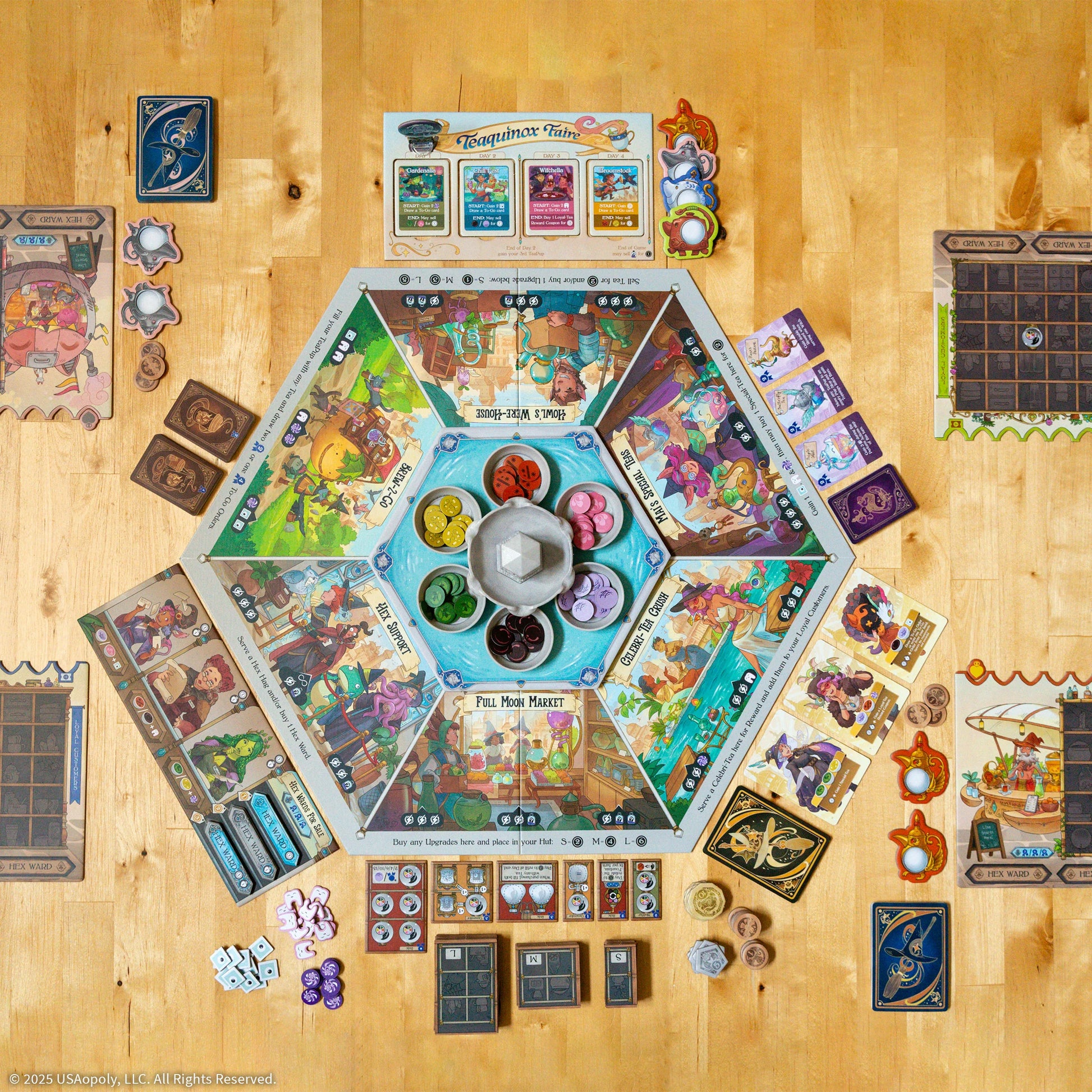 Tea Witches Board Game The Op