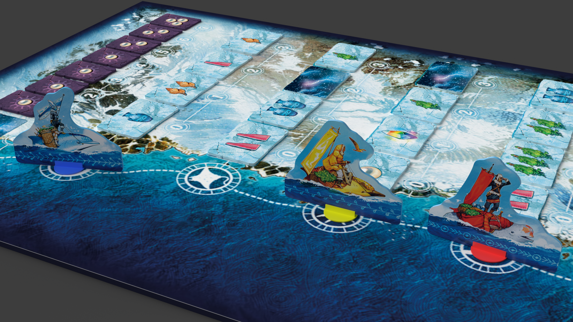 Whale Riders Board Game Ape Games