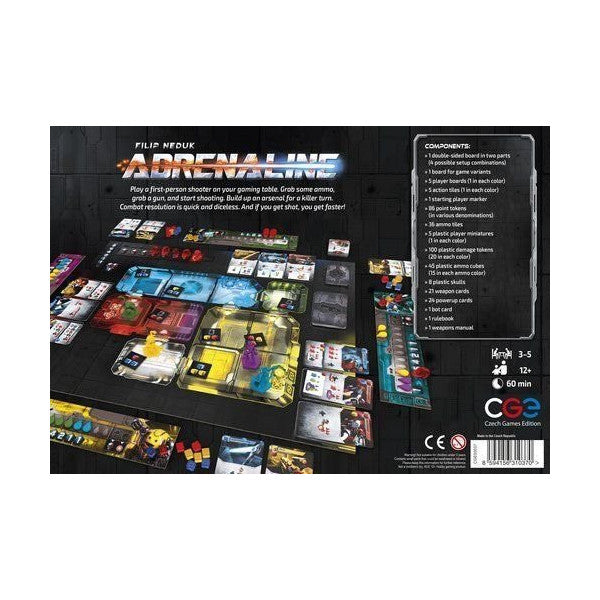Adrenaline Board Game Czech Games Edition