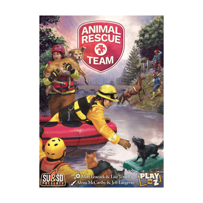 Animal Rescue Team Board Game Play to Z