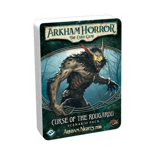 Arkham Horror: The Card Game Curse of the Rougarou Scenario Pack Board Game Fantasy Flight Games