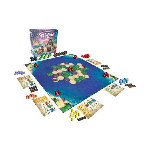 Survive the Island Board Game Zygomatic