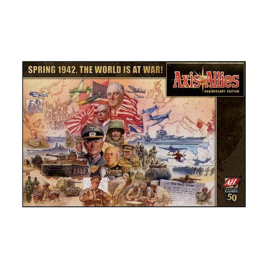 Axis & Allies Anniversary Edition Board Game Avalon Hill