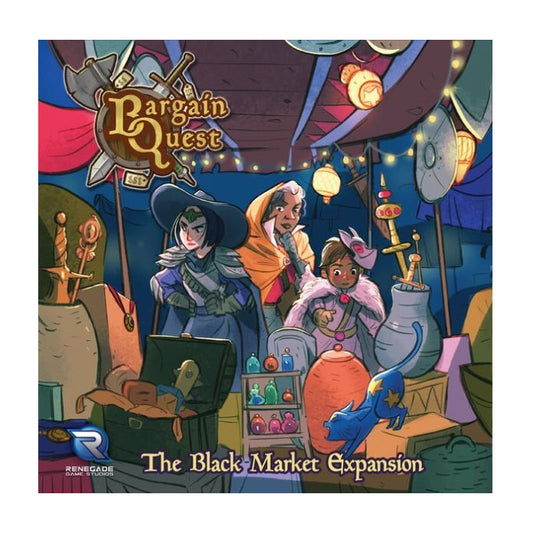 Bargain Quest: The Black Market Expansion Board Game Renegade Game Studios