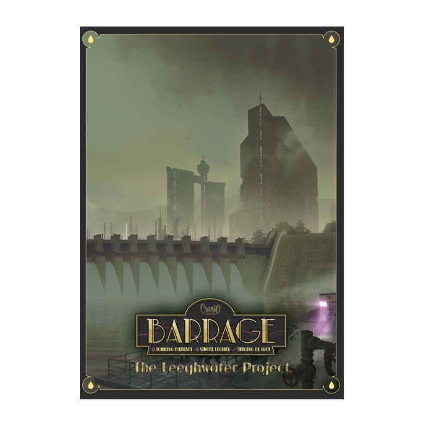 Barrage - The Leeghwater Project Board Game Cranio Creations