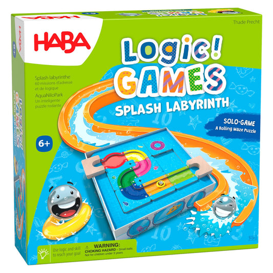 HABA Logic Games! - Splash Labyrinth Kids Board Game HABA