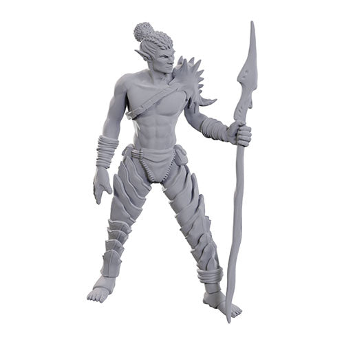 D&D Nolzurs Marvelous Miniatures - Sea Elf Leader - Wave 23 Miniatures WizKids