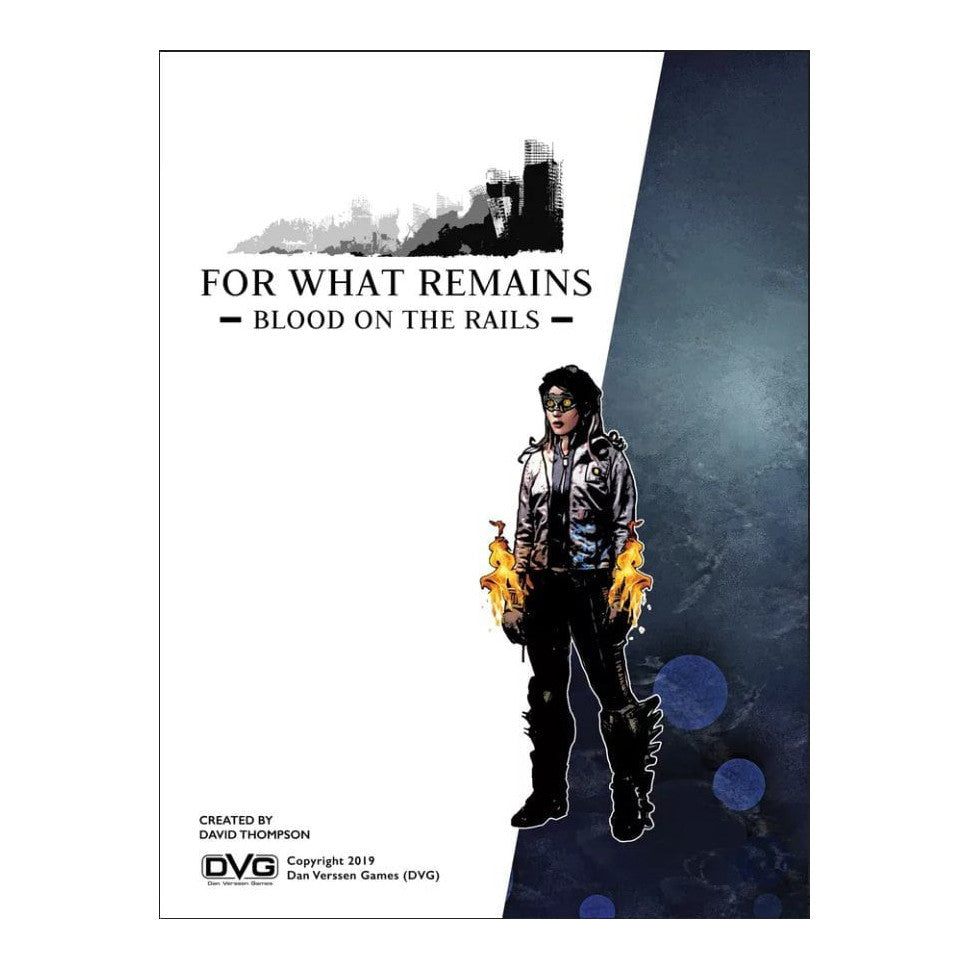 For What Remains: Blood On The Rails Board Game Dan Verssen Games