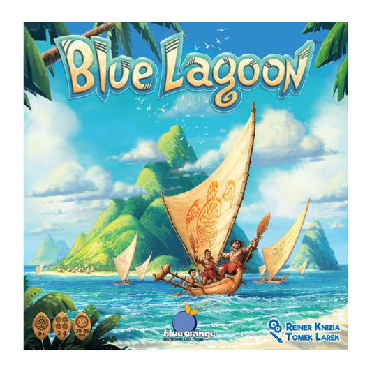 Blue Lagoon Board Game Blue Orange Games