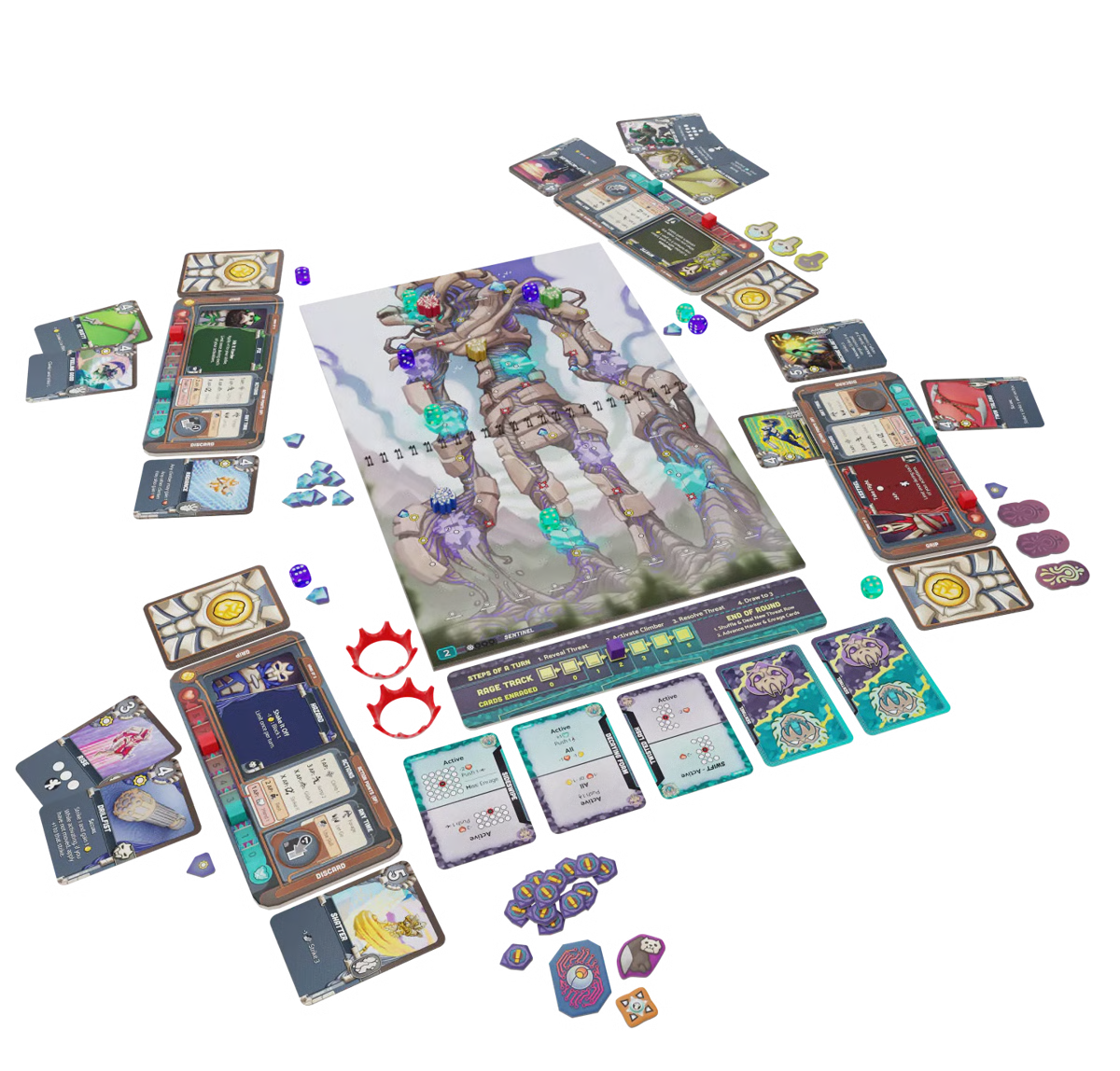 Leviathan Wilds Board Game Moon Crab Games