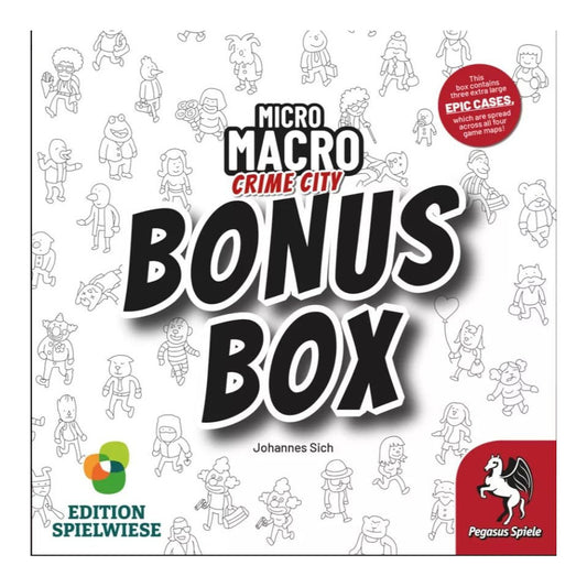MicroMacro: Crime City - Bonus Box Board Game Pegasus Spiele