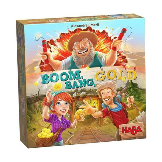 Boom, Bang, Gold Board Game HABA