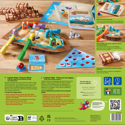 HABA Capt'n Pepe - Treasure Ahoy! - Board Game Kids Board Game HABA UK