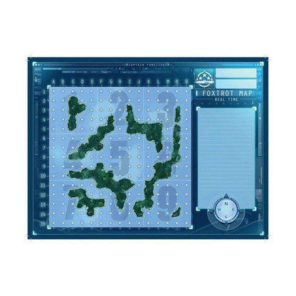 Captain Sonar: Foxtrot Maps Board Game Matagot