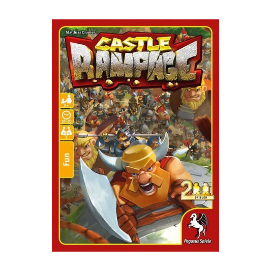 Castle Rampage Card Game Pegasus Spiele