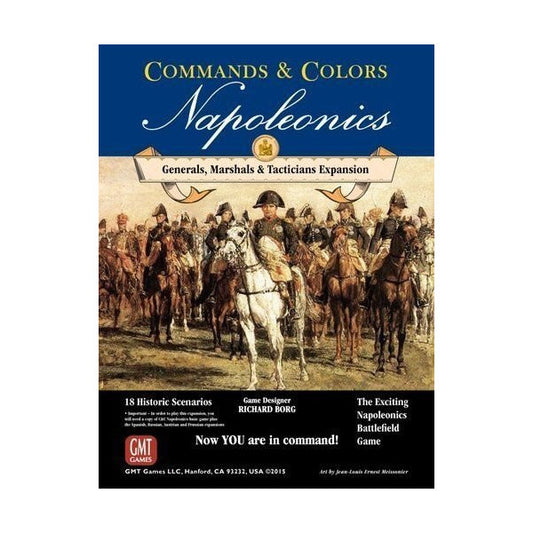 Commands & Colors: Napoleonics – Generals, Marshals, Tacticians  GMT Games