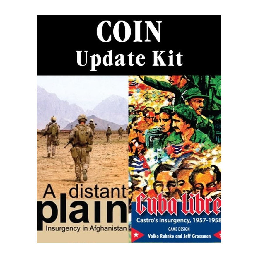 COIN Update Kit for Cuba Libre and Distant Plain 1st and 2nd Printings  GMT Games