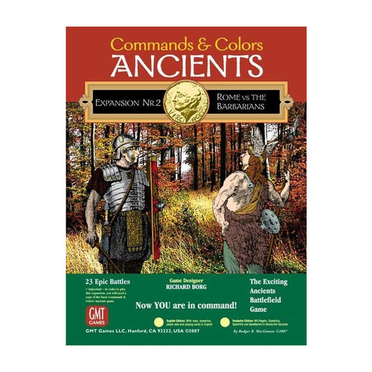 Commands & Colors: Ancients Expansion Pack #2 – Rome and the Barbarians  GMT Games