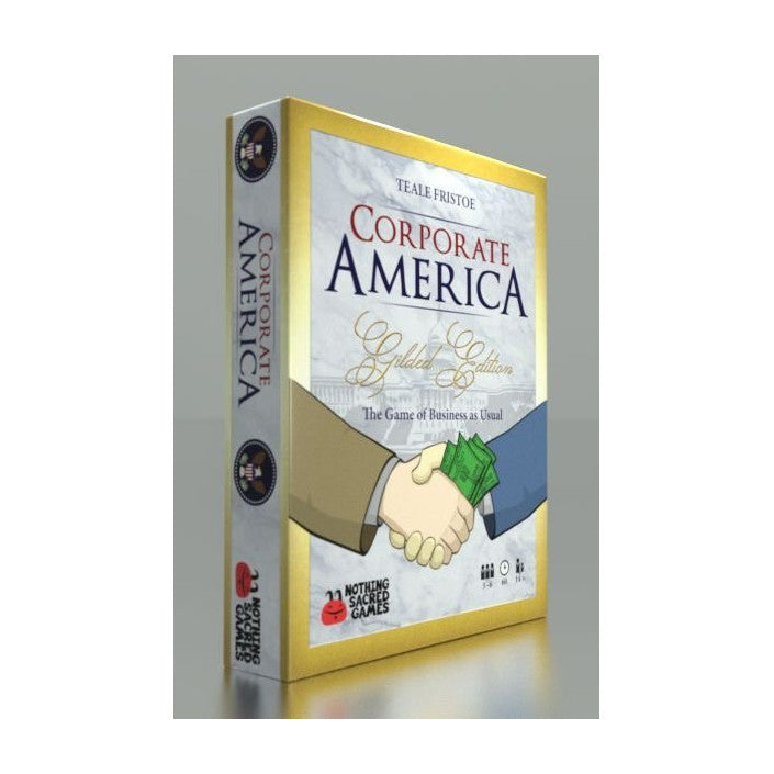 Corporate America - Gilded Edition Board Game Nothing Sacred Games