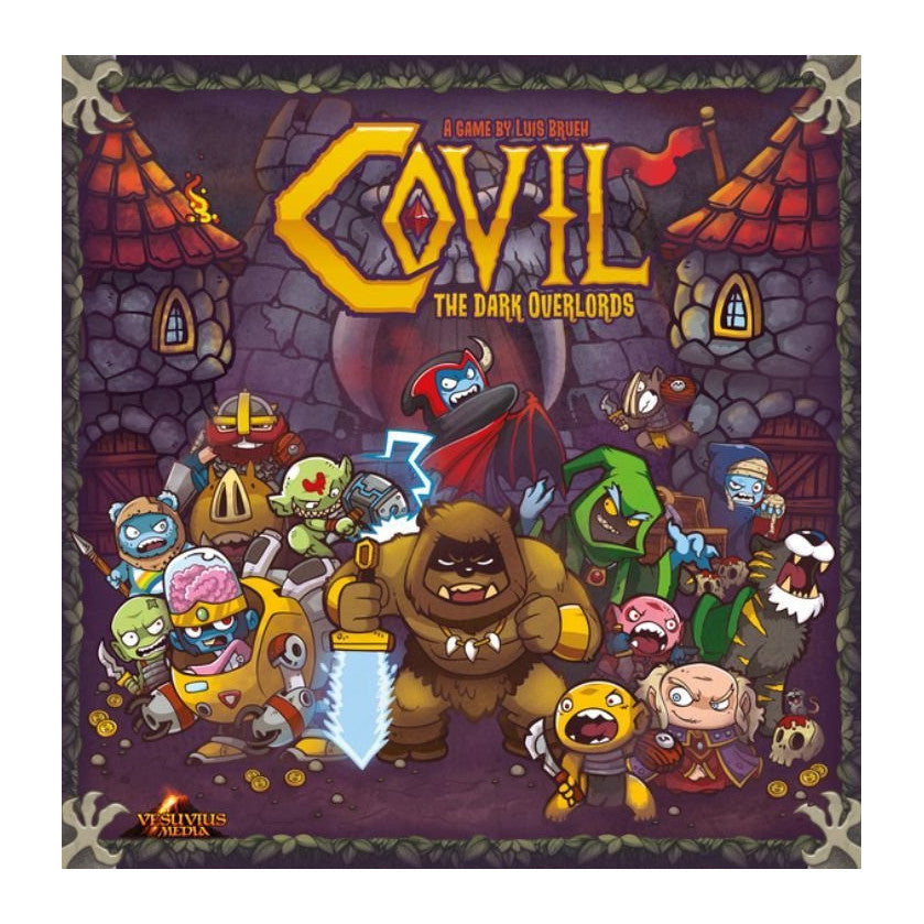 Covil: The Dark Overlords Board Game Vesuvius Media