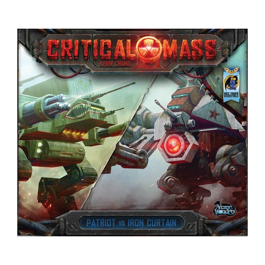 Critical Mass: Patriot vs Iron Curtain Board Game Arcane Wonders