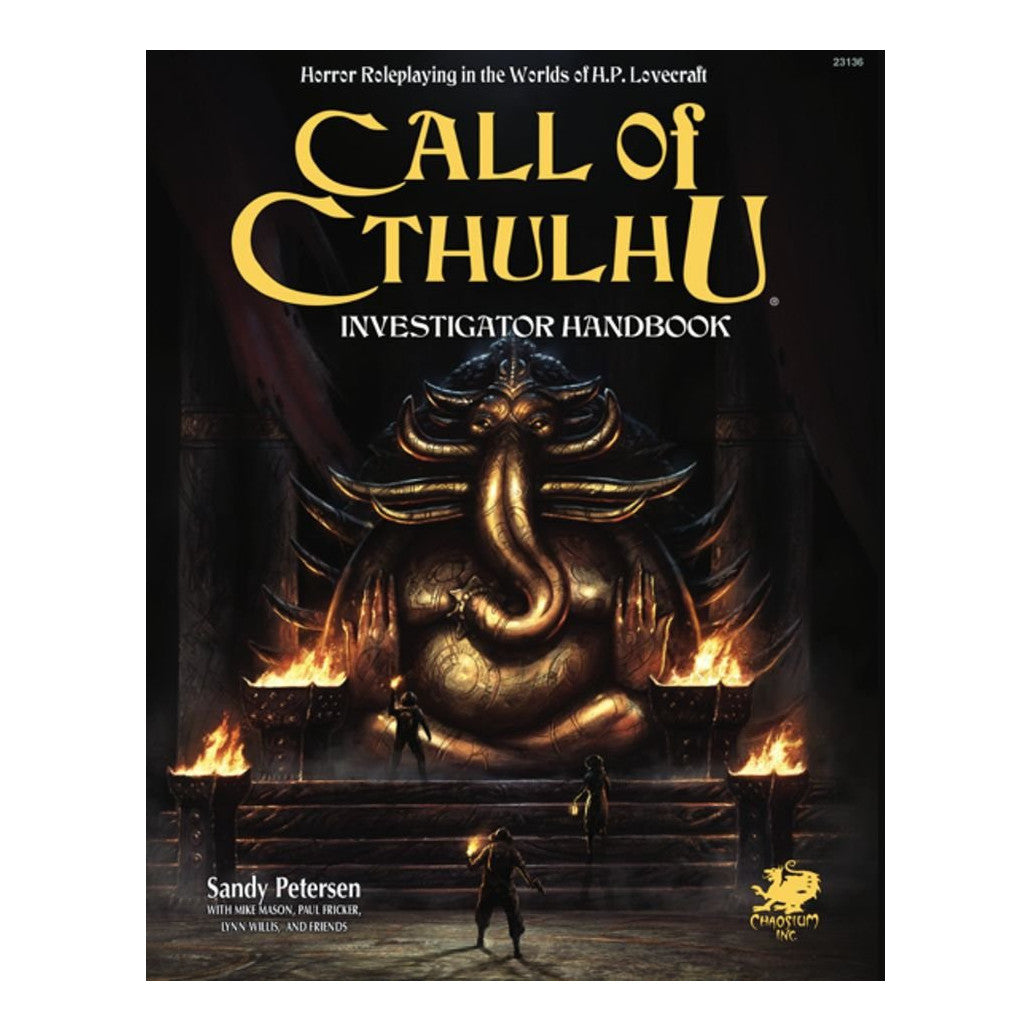 Call of Cthulhu RPG: 7th Edition Investigator Handbook  Chaosium