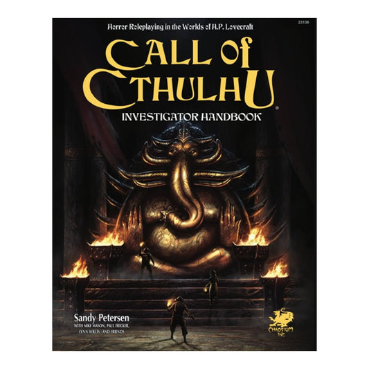 Call of Cthulhu RPG: 7th Edition Investigator Handbook  Chaosium