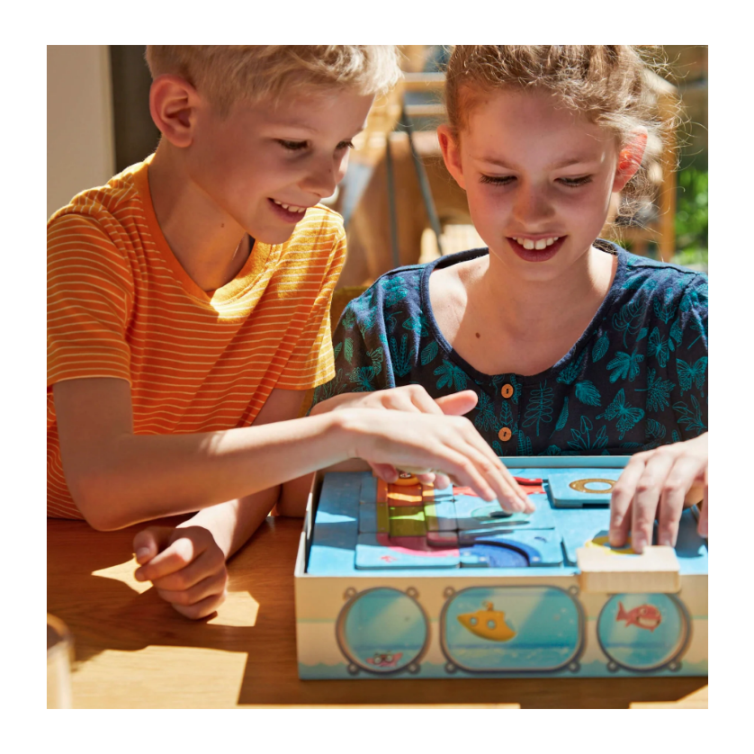 HABA Logic Games! - Splash Labyrinth Kids Board Game HABA