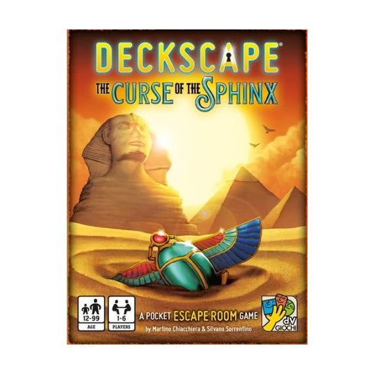 Deckscape: The Curse of the Sphinx Card Game dV Giochi