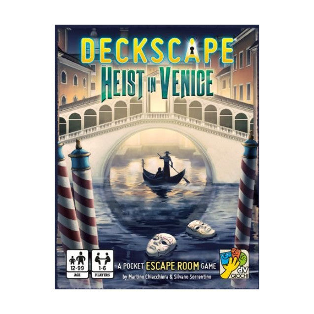 Deckscape - Heist in Venice Card Game dV Giochi