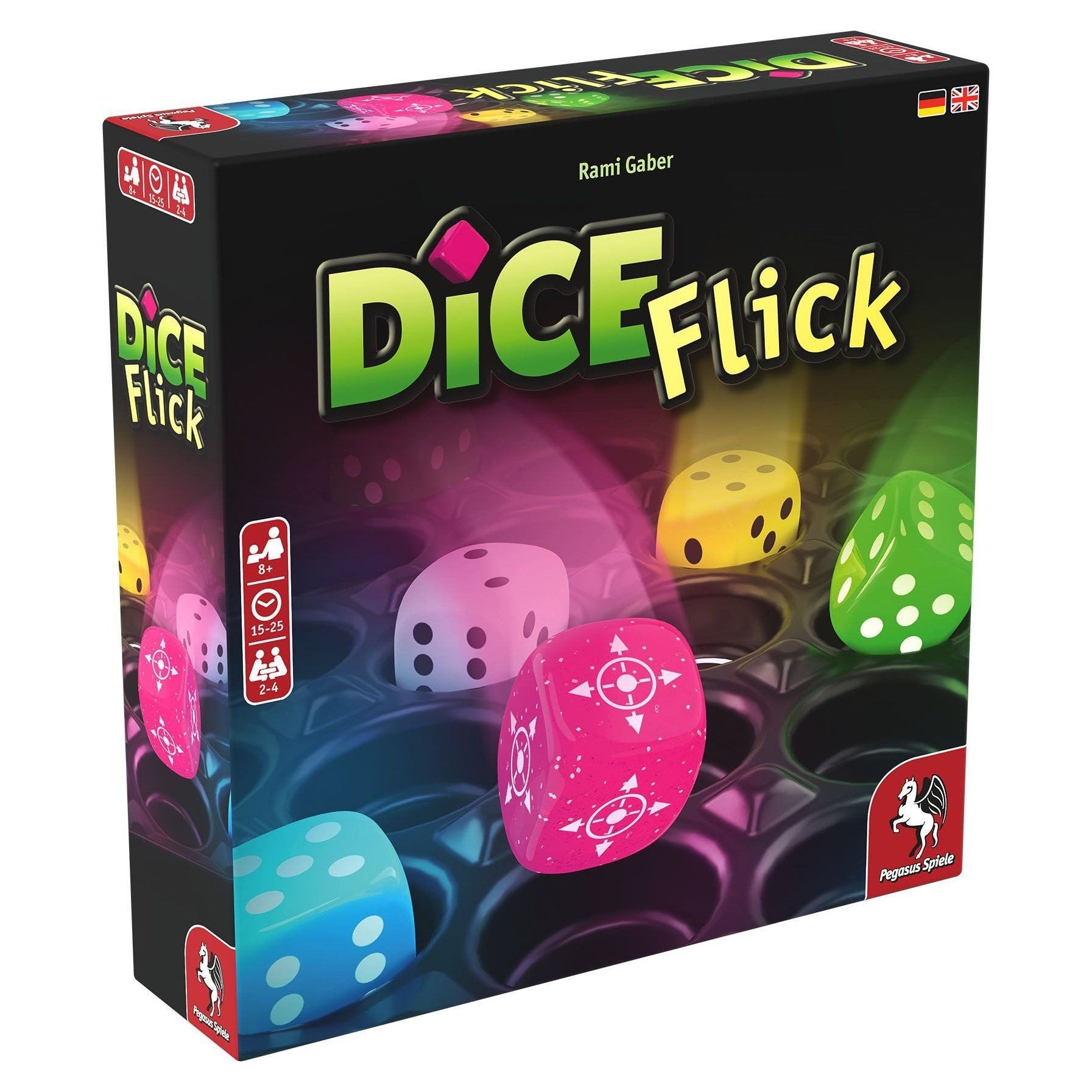 Dice Flick Board Game Pegasus Spiele