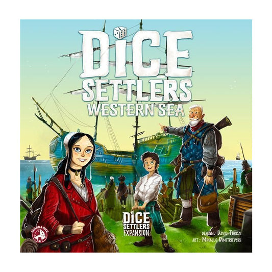 Dice Settlers: Western Sea Board Game NSKN Games