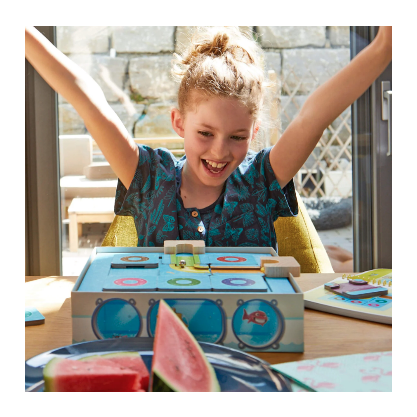 HABA Logic Games! - Splash Labyrinth Kids Board Game HABA