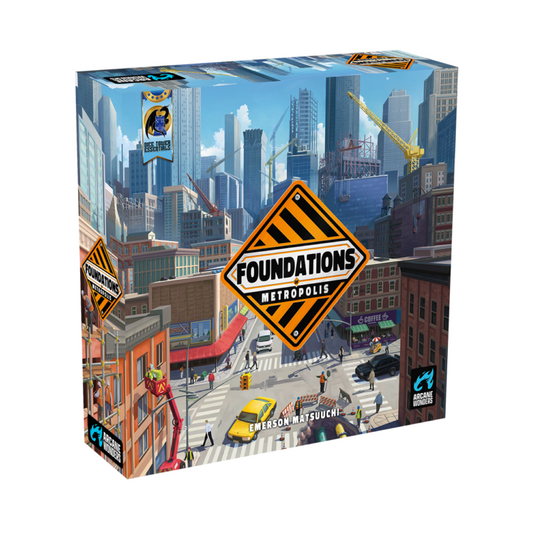 Foundations of Metropolis Board Game Arcane Wonders
