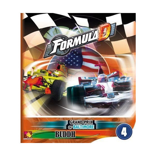 Formula D: Circuits 4 - Grand Prix of Baltimore & Buddh Board Game Asmodee
