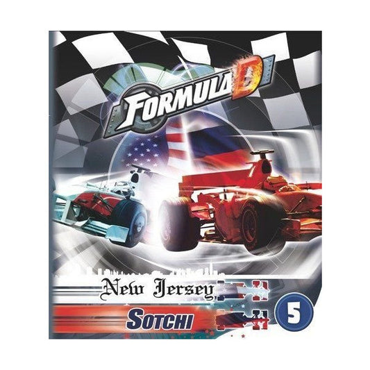 Formula D: Circuits 5 - New Jersey & Sotchi Board Game Asmodee