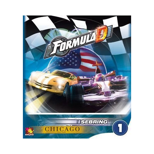 Formula D: Circuits 1 Sebring & Chicago Board Game Asmodee